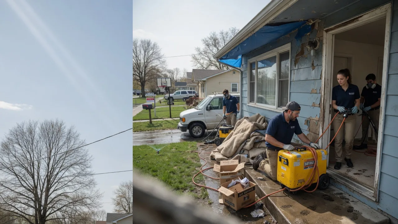 Basement Flood Cleanup in Birchdale, MN near me